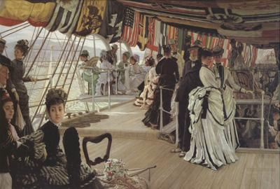 James Tissot Too Early (nn01) china oil painting image